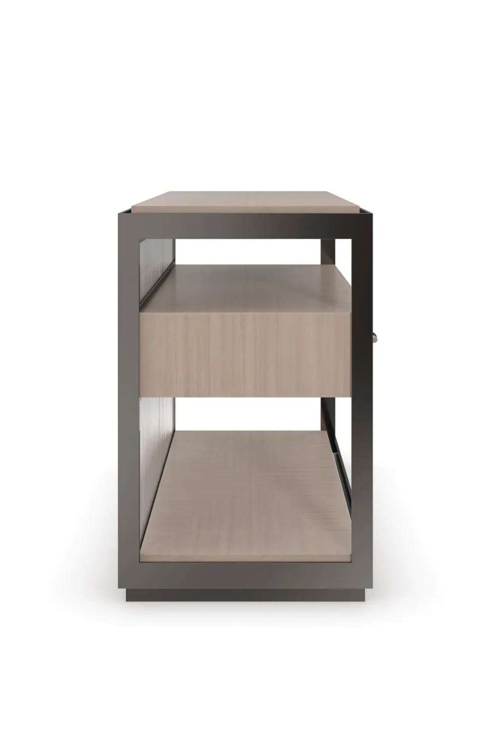 Modern 1-Drawer Side Table | Caracole Falling Waters