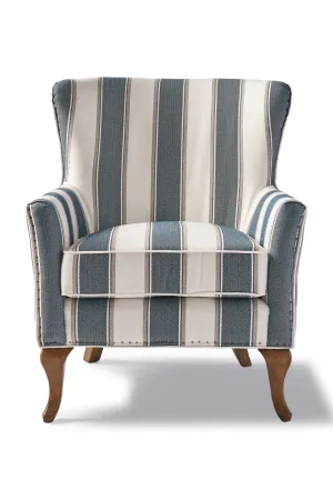 Modern Classic Stripes Armchair | Rivièra Maison Cavendish