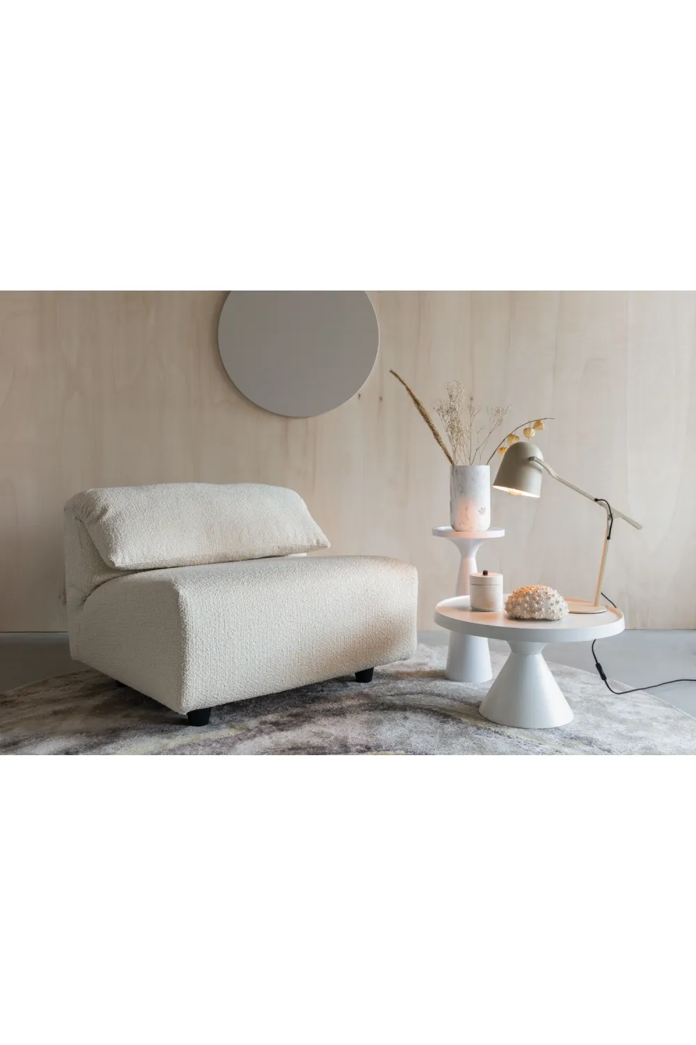 Modern Minimalist Love Seat | Zuiver Wings