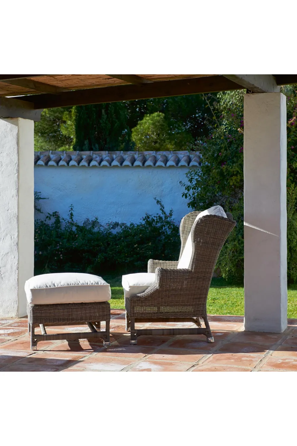 Modern Outdoor Rattan Chair | Rivièra Maison Nicolas