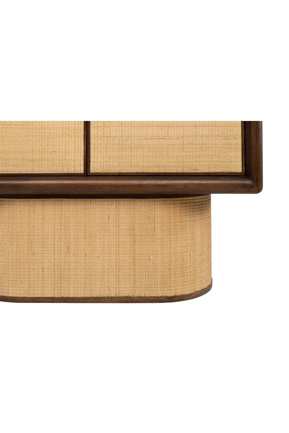 Modern Rattan 2-Door Cabinet | Versmissen Granada