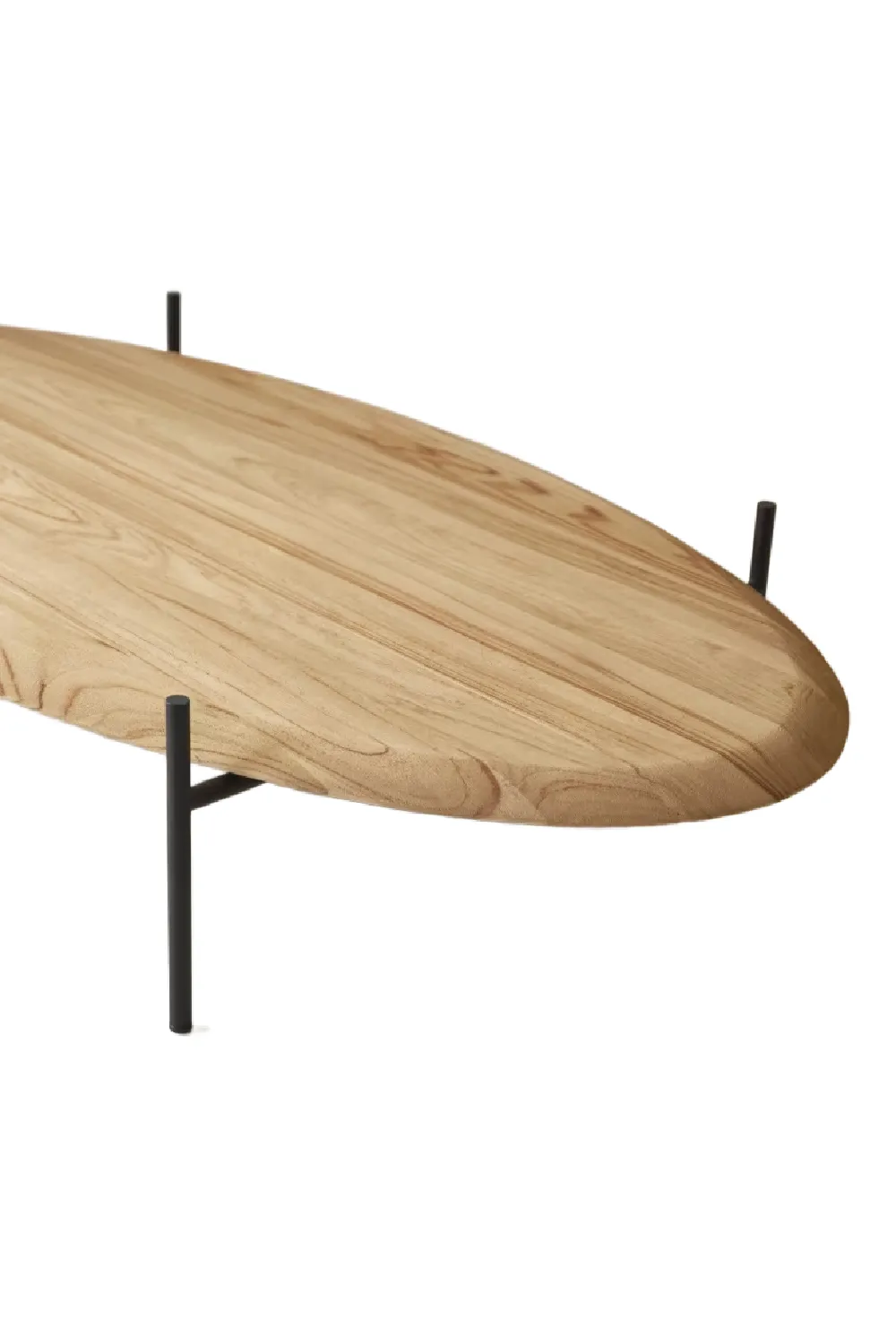 Modern Teak Coffee Table | Tikamoon Honorine