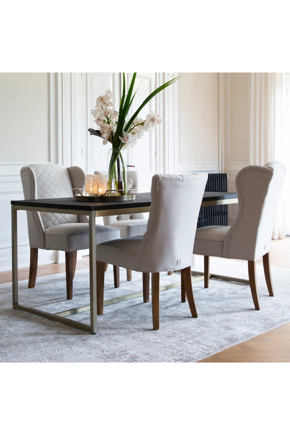 Modern Tufted Dining Chair | Rivièra Maison Balmoral