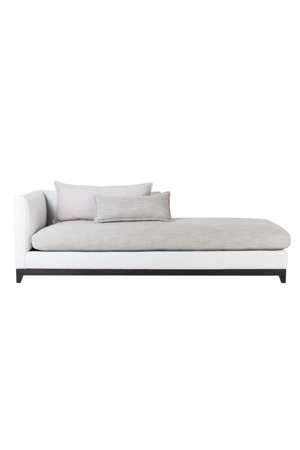 Modern White Chaise Longue | Andrew Martin Jackson