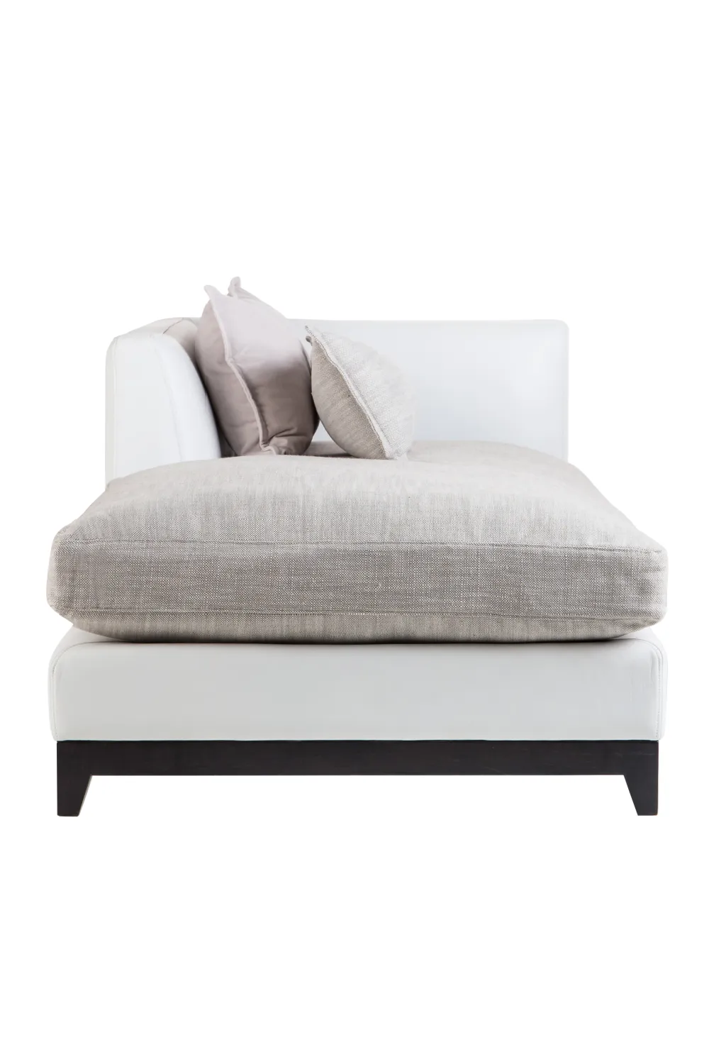 Modern White Chaise Longue | Andrew Martin Jackson