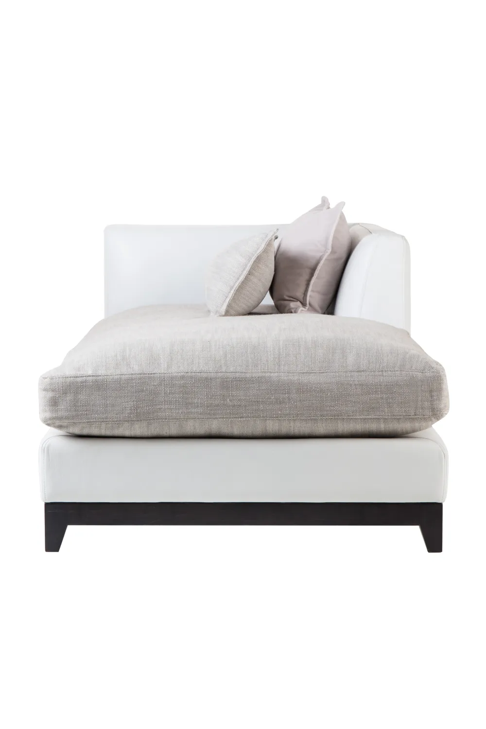 Modern White Chaise Longue | Andrew Martin Jackson