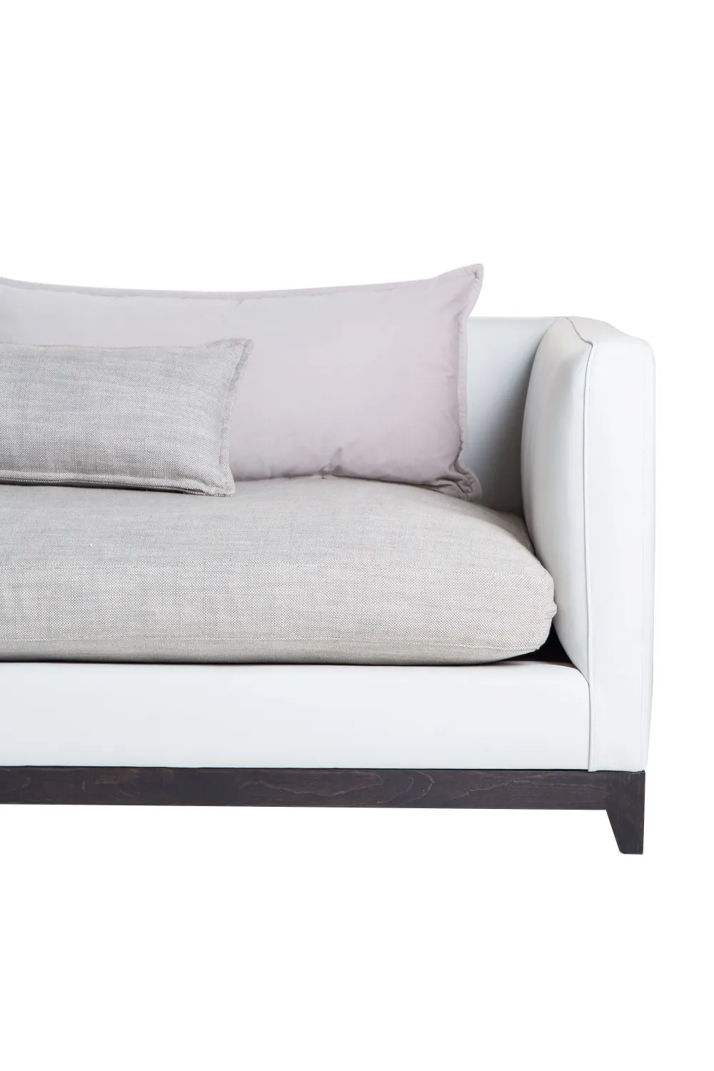 Modern White Chaise Longue | Andrew Martin Jackson