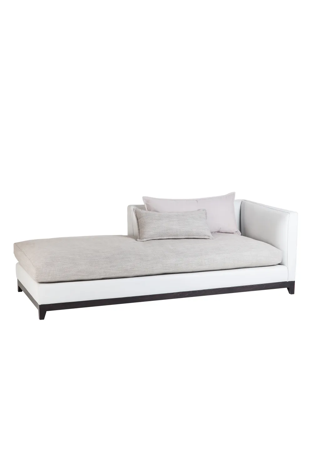 Modern White Chaise Longue | Andrew Martin Jackson