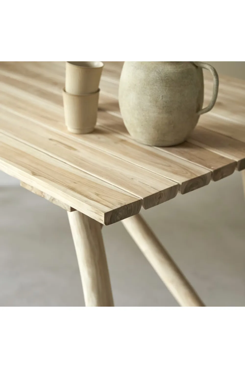 Natural Driftwood Dining Table | Tikamoon Mathilda