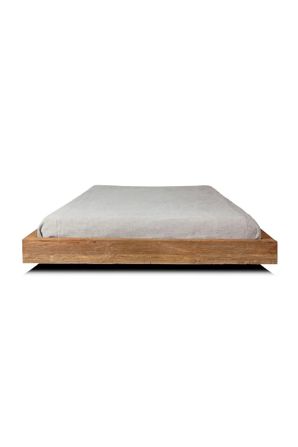 Natural Teak Bed | Dareels Solid