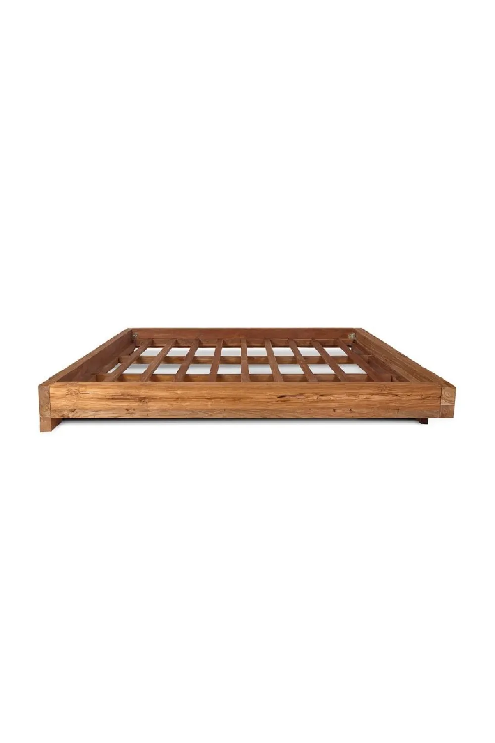 Natural Teak Bed | Dareels Solid