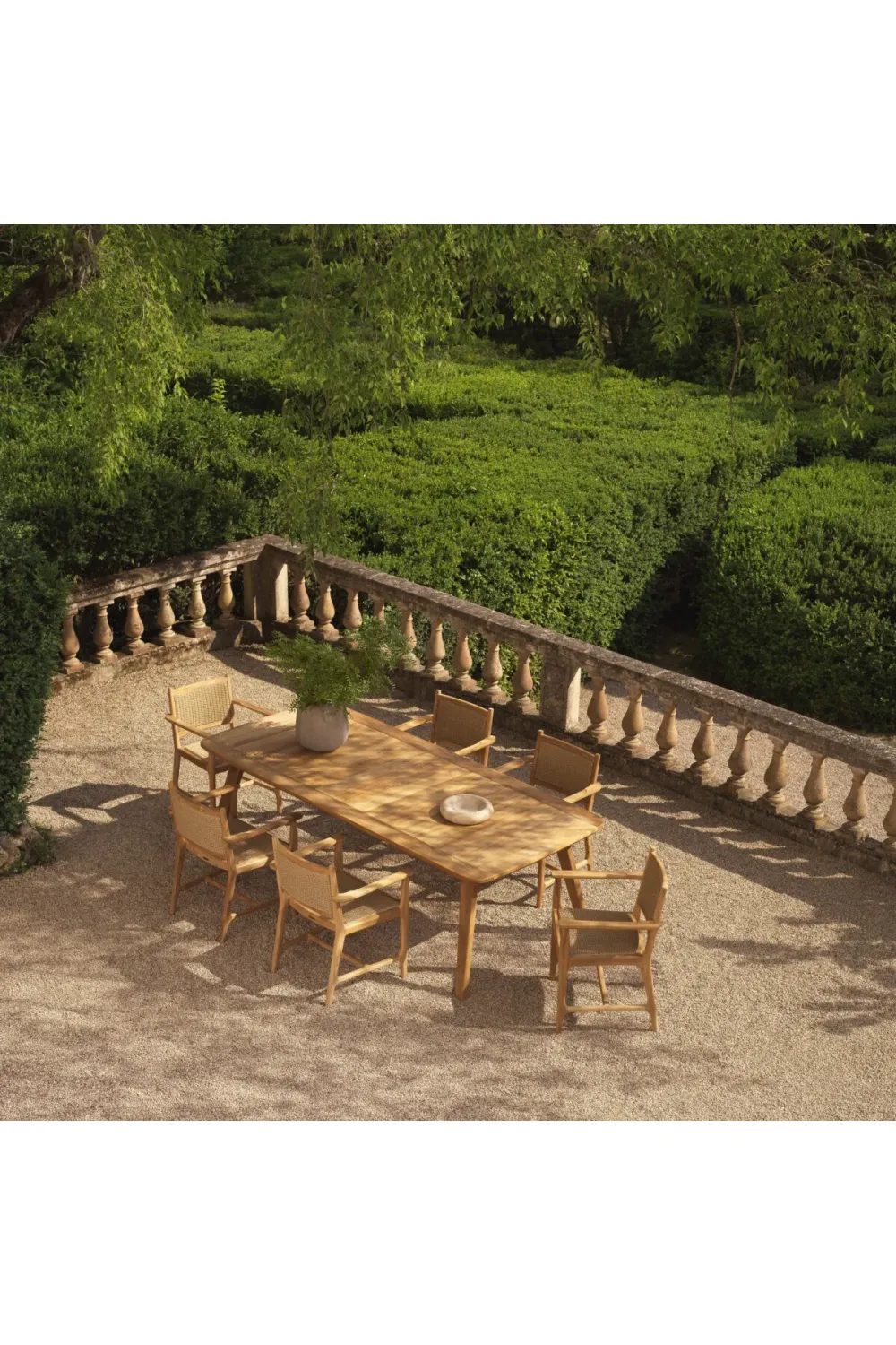 Natural Weave Outdoor Dining Chair | Eichholtz Pivetti