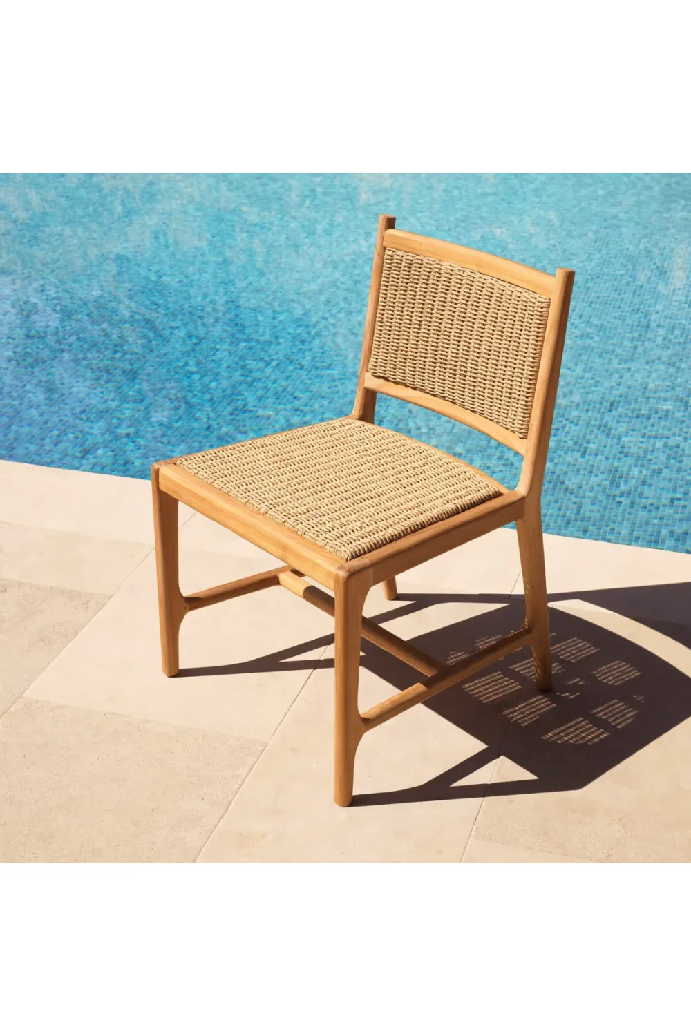 Natural Weave Outdoor Dining Chair | Eichholtz Pivetti