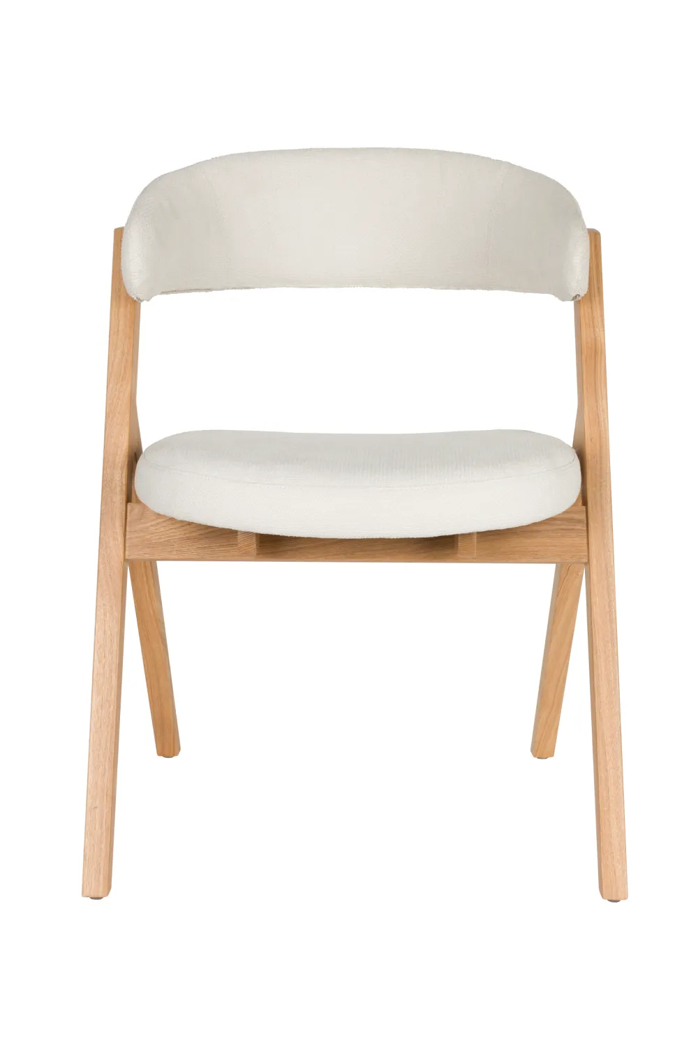 Oak Curved Dining Chairs (2) | Zuiver Pom