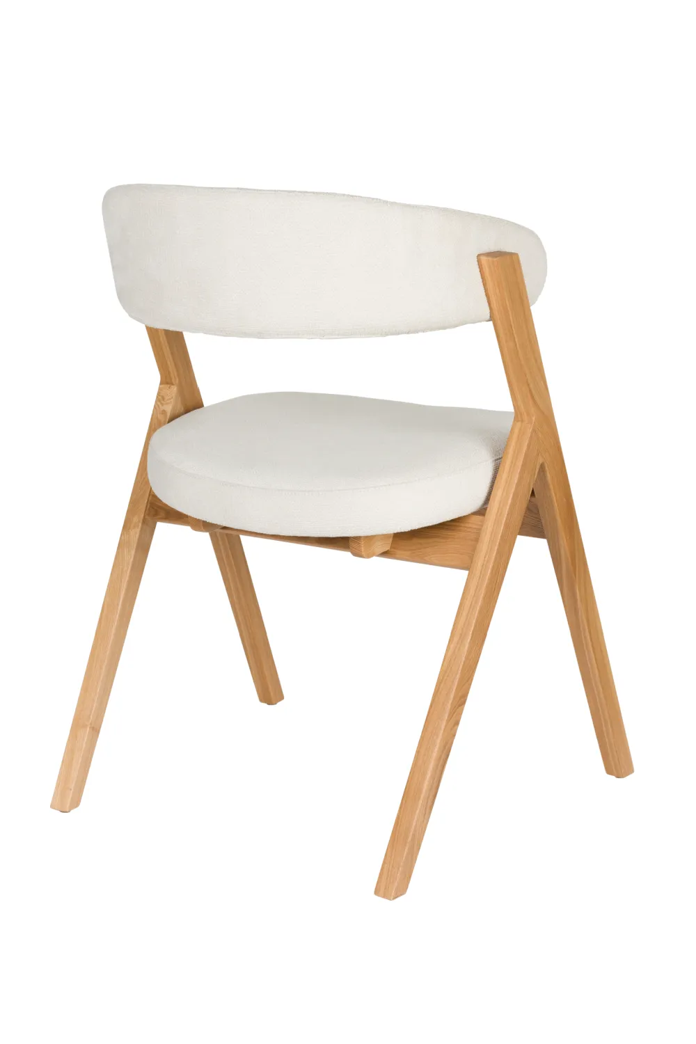 Oak Curved Dining Chairs (2) | Zuiver Pom