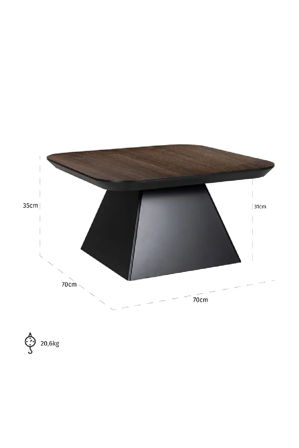 Oak Modern Coffee Table | OROA Bonvoy