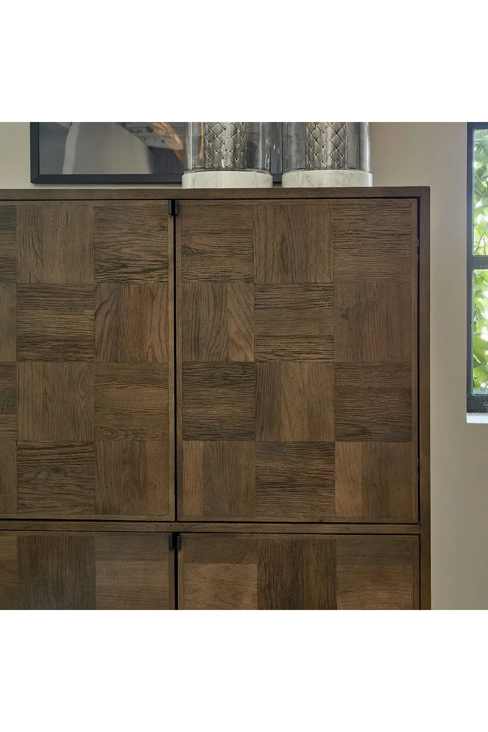 Oak Parquet Cabinet | Rivièra Maison Mac Arthur