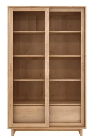 Oak Sliding Door Cabinet | Ethnicraft Wave