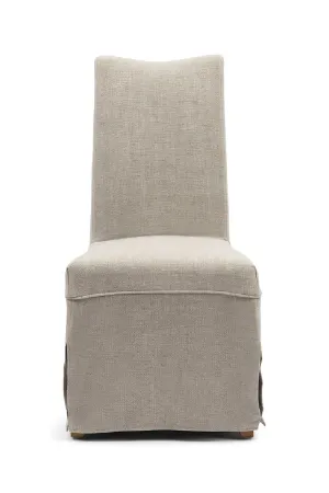 Off White Linen Dining Chair | Rivièra Maison Monti