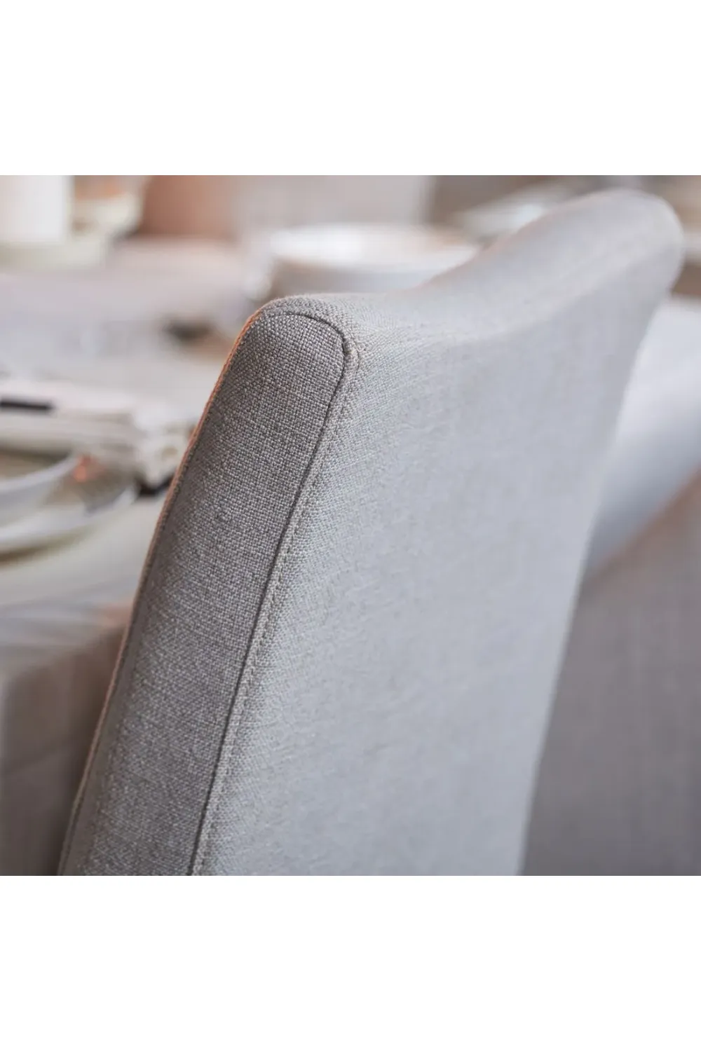 Off White Linen Dining Chair | Rivièra Maison Monti