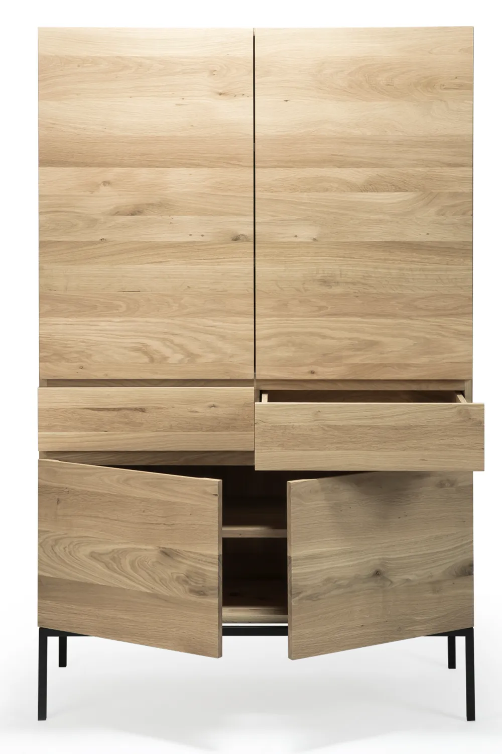 Oiled Oak Storage Cabinet | Ethnicraft Ligna