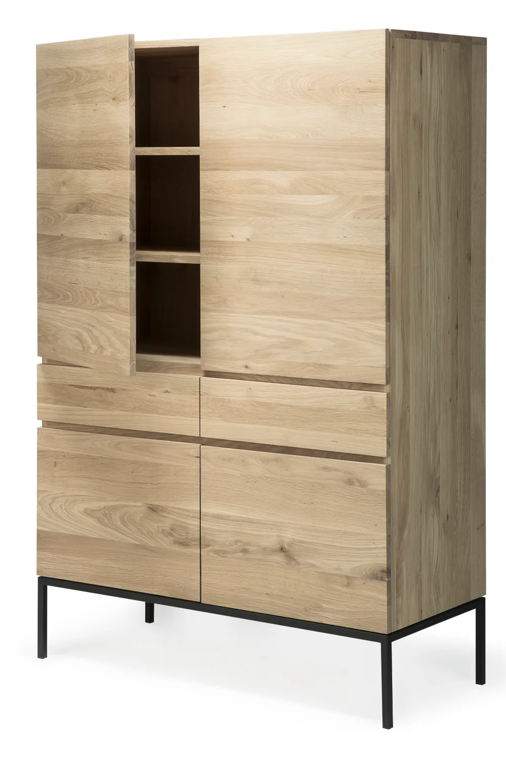 Oiled Oak Storage Cabinet | Ethnicraft Ligna