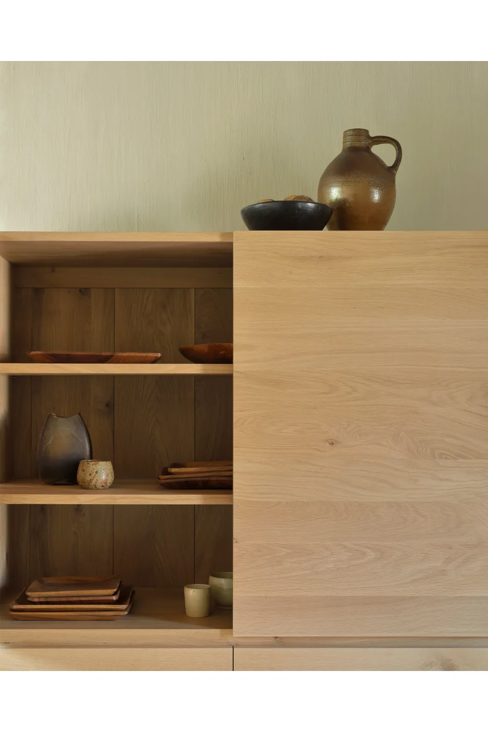 Oiled Oak Storage Cabinet | Ethnicraft Ligna