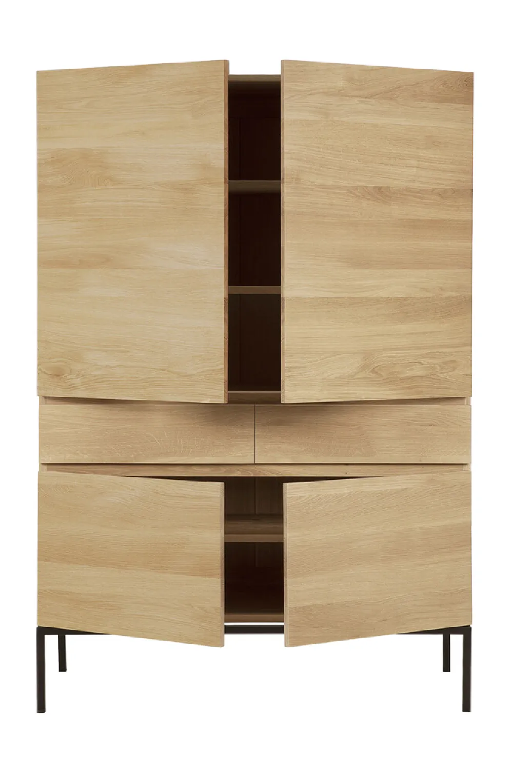 Oiled Oak Storage Cabinet | Ethnicraft Ligna