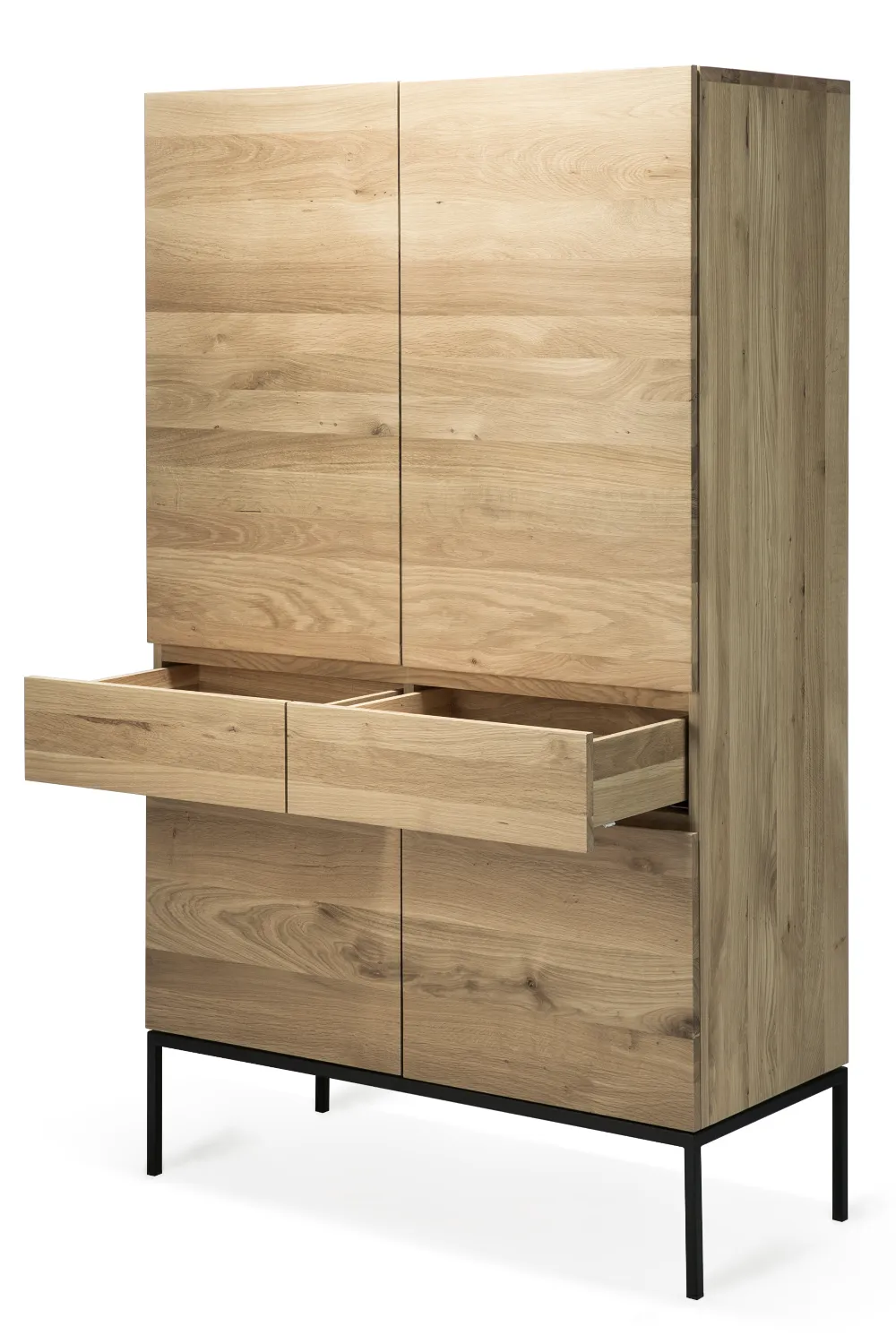 Oiled Oak Storage Cabinet | Ethnicraft Ligna