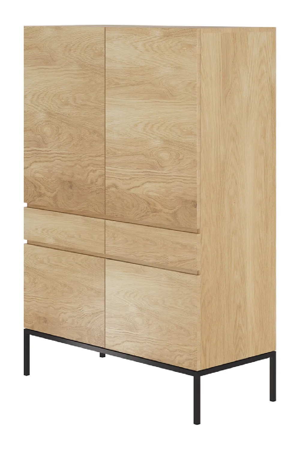 Oiled Oak Storage Cabinet | Ethnicraft Ligna