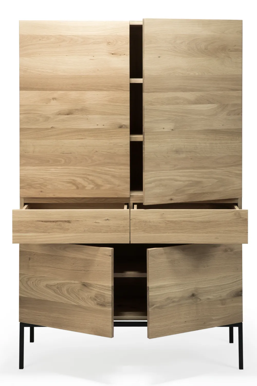 Oiled Oak Storage Cabinet | Ethnicraft Ligna