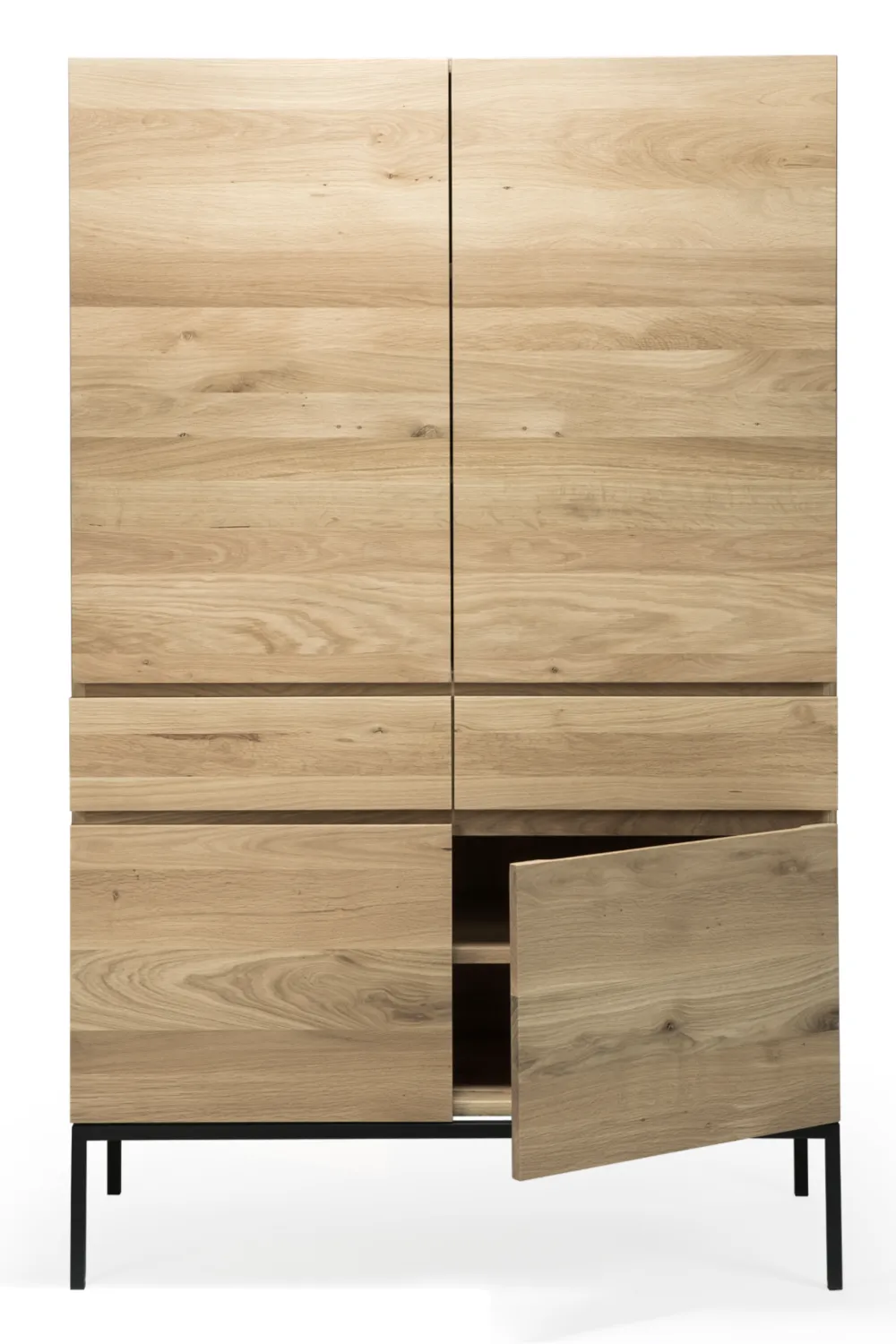 Oiled Oak Storage Cabinet | Ethnicraft Ligna