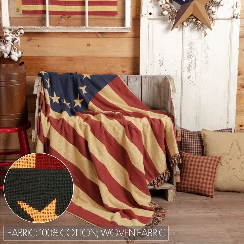 Old Glory Throw