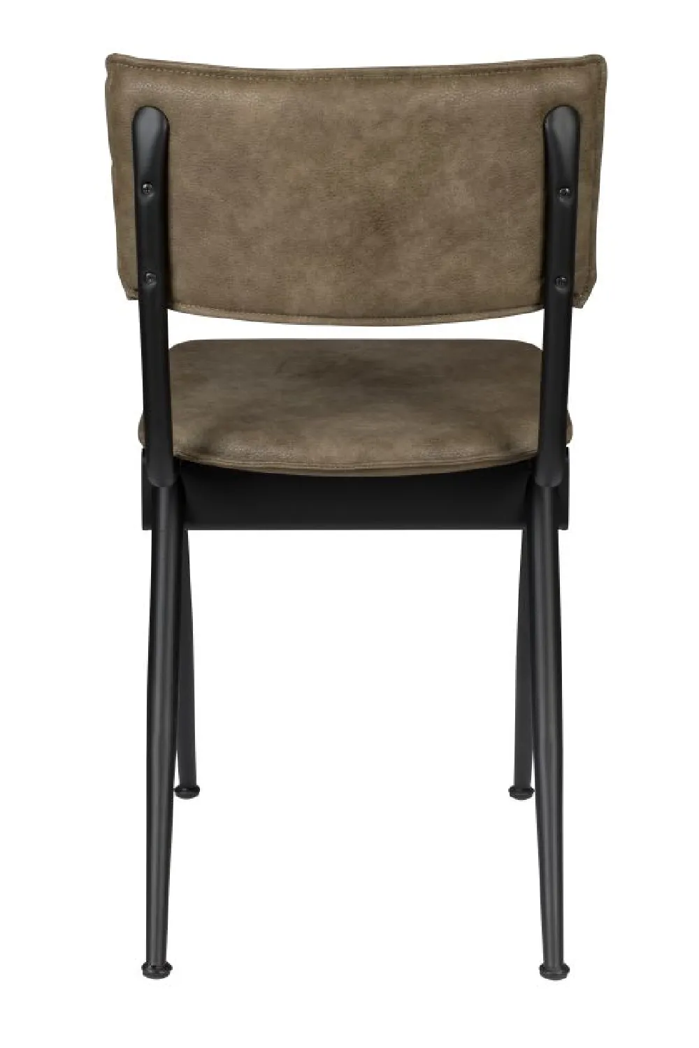 Olive Leather Dining Chairs (2) | Dutchbone Willow