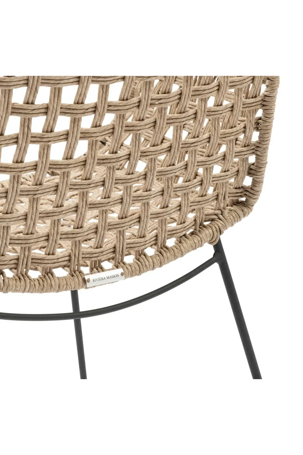 Openwork Wicker Garden Armchair | Rivièra Maison Jakarta