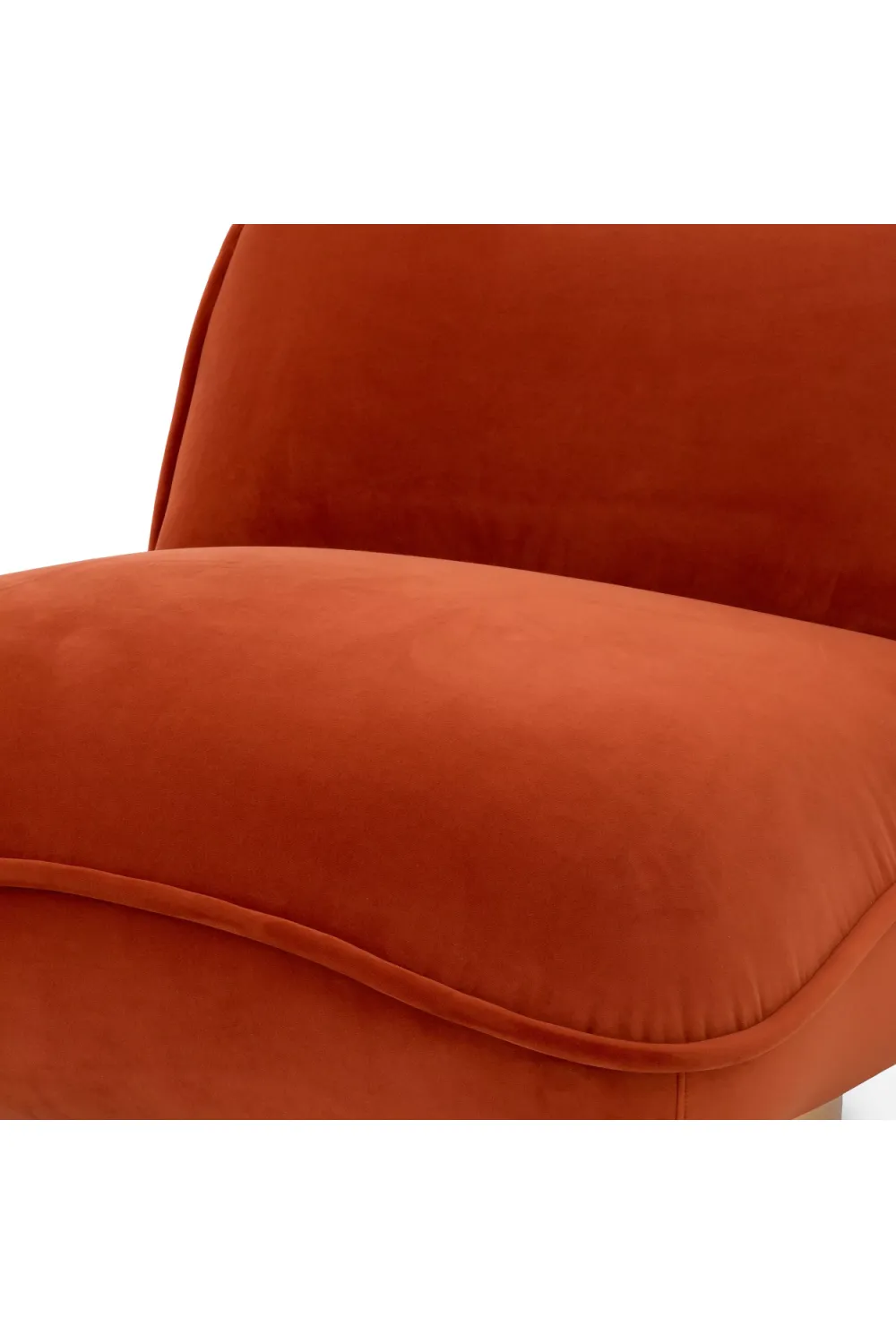 Orange Velvet Pillow Swivel Chair | Eichholtz Relax