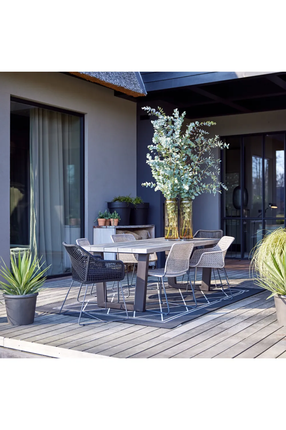 Outdoor Wicker Dining Armchair | Rivièra Maison Portofino