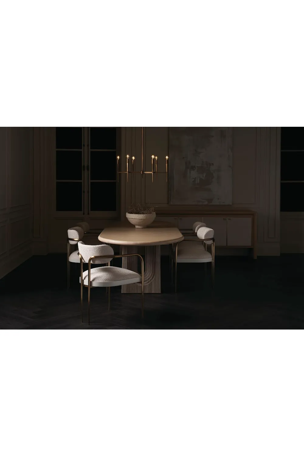 Oval Oak Dining Table | Caracole Emphasis