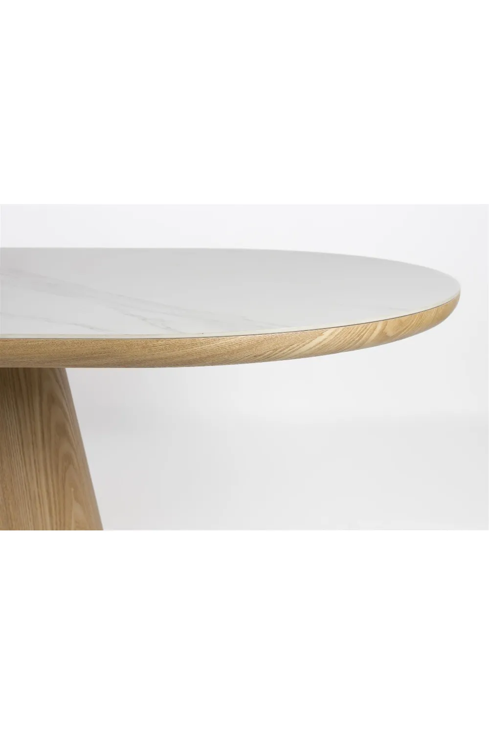 Oval Wood Dining Table | DF Almira