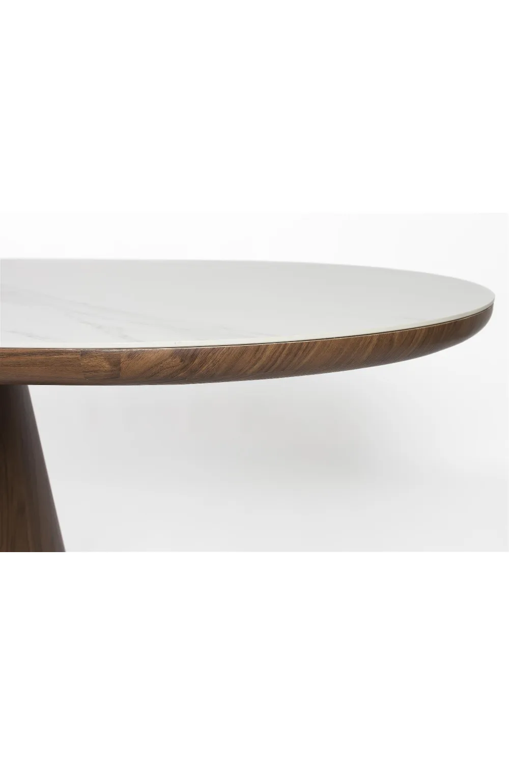 Oval Wood Dining Table | DF Almira