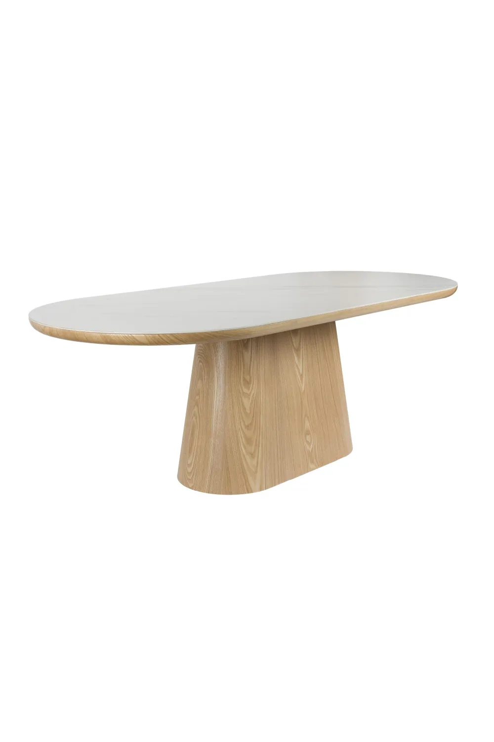 Oval Wood Dining Table | DF Almira