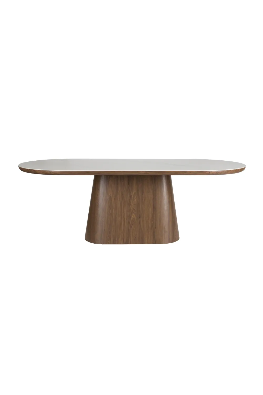 Oval Wood Dining Table | DF Almira