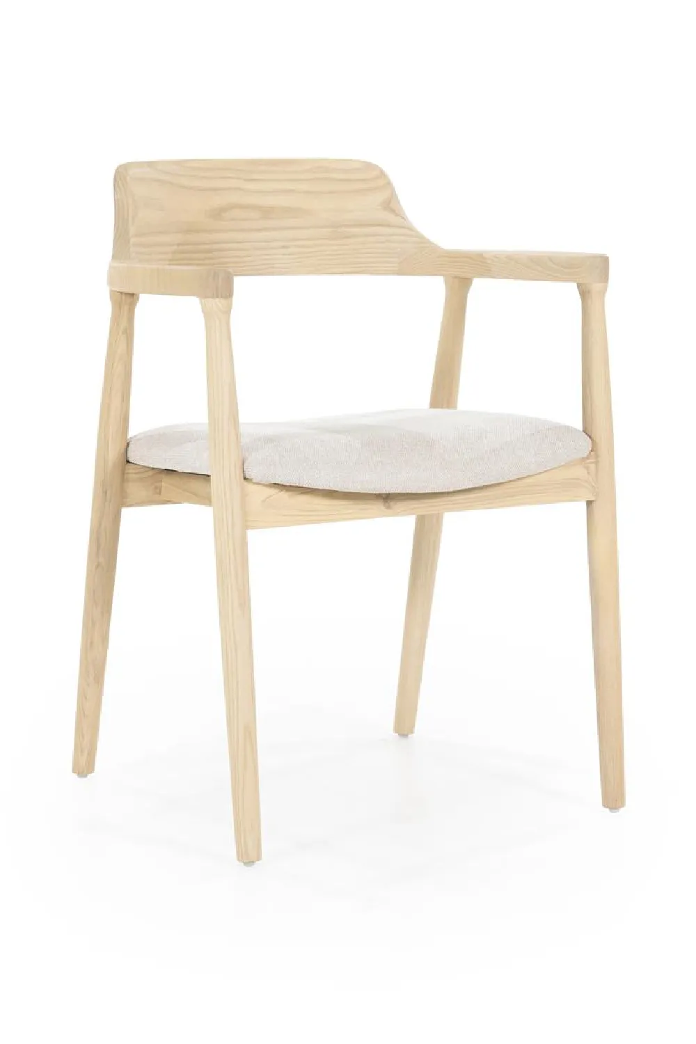 Padded Seat Ash Dining Chair | Eleonora Yorick