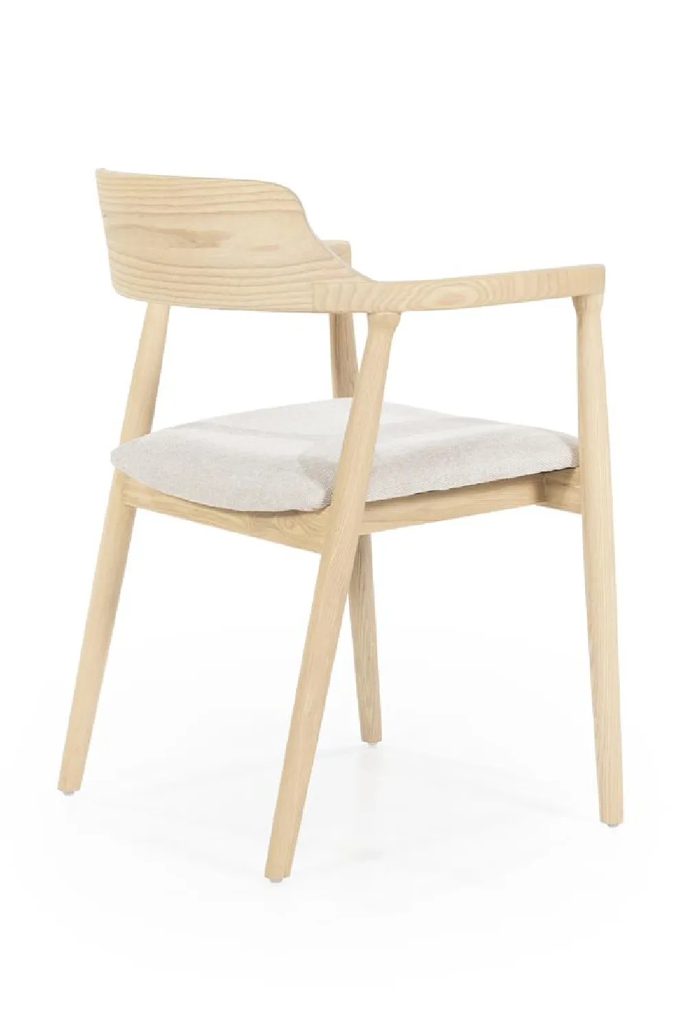 Padded Seat Ash Dining Chair | Eleonora Yorick