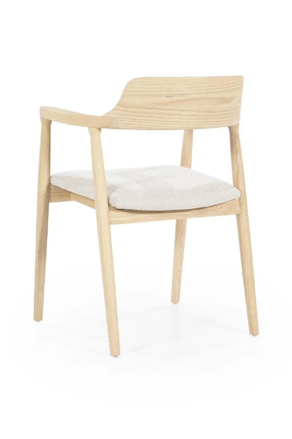 Padded Seat Ash Dining Chair | Eleonora Yorick