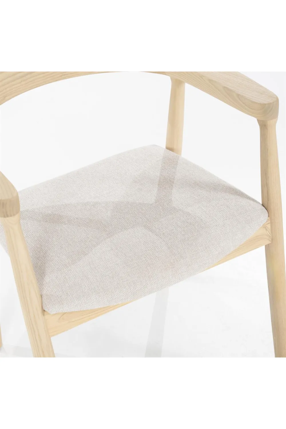 Padded Seat Ash Dining Chair | Eleonora Yorick