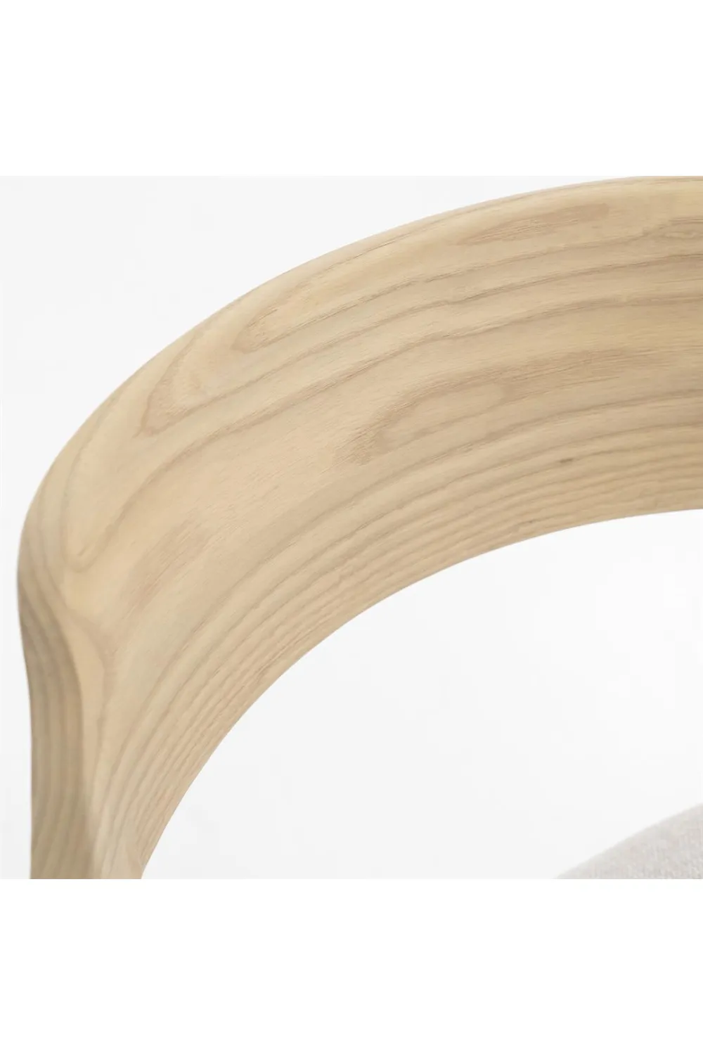 Padded Seat Ash Dining Chair | Eleonora Yorick