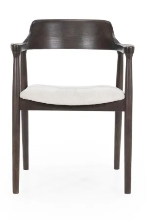 Padded Seat Ash Dining Chair | Eleonora Yorick