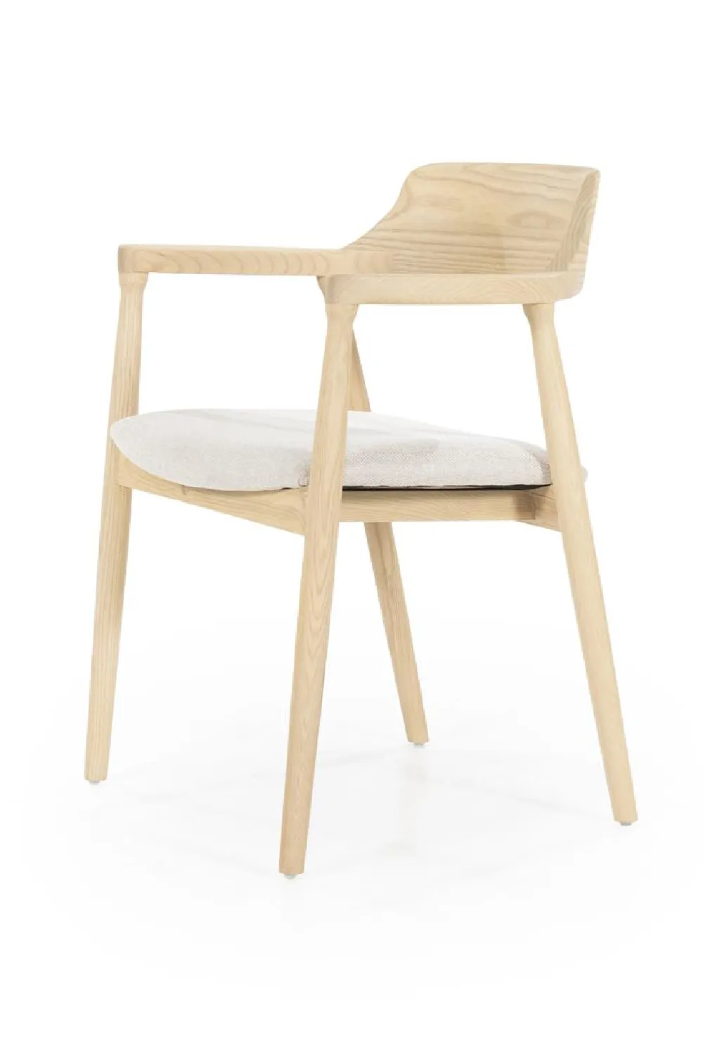 Padded Seat Ash Dining Chair | Eleonora Yorick