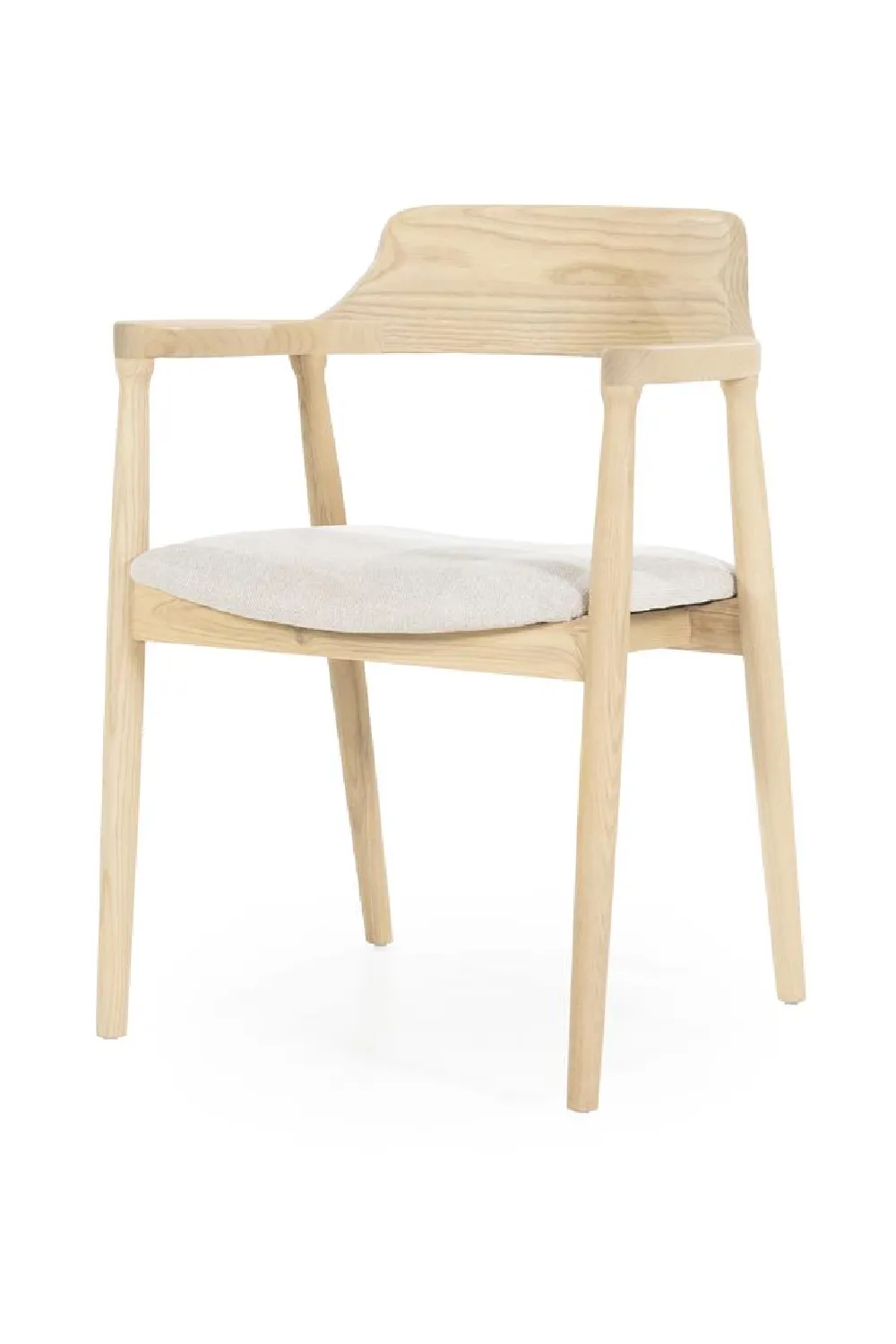 Padded Seat Ash Dining Chair | Eleonora Yorick